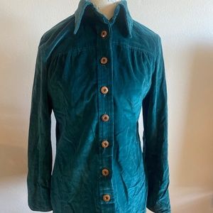 Vintage Century of Boston velvet shirt